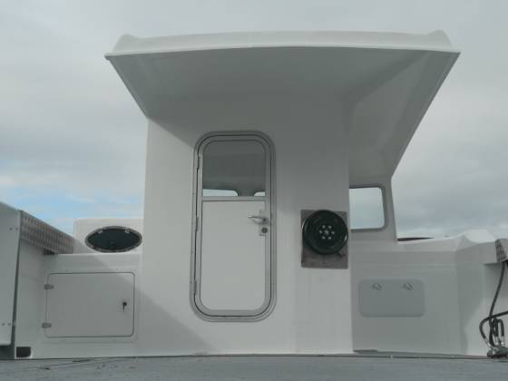 Stanard size Lantern Style Wheelhouse with custom sides.